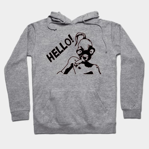 Abe Oddworld Hello Hoodie by OtakuPapercraft